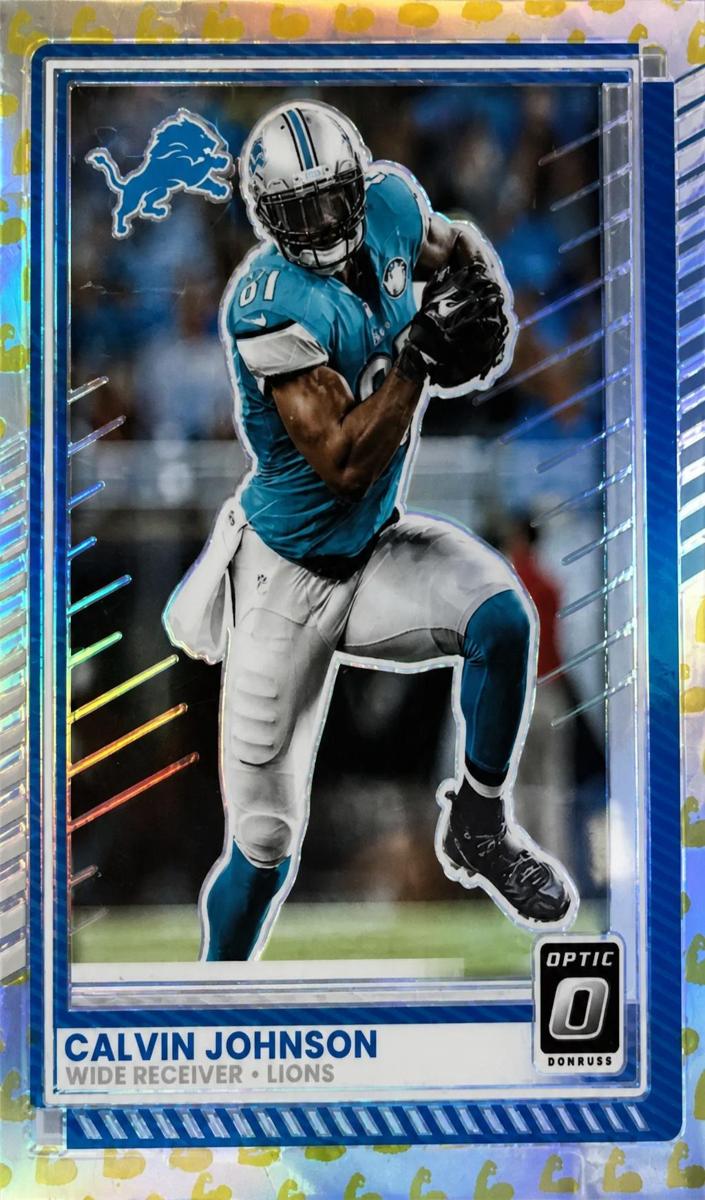 2025 Donruss Optic Football Flex Calvin Johnson #19