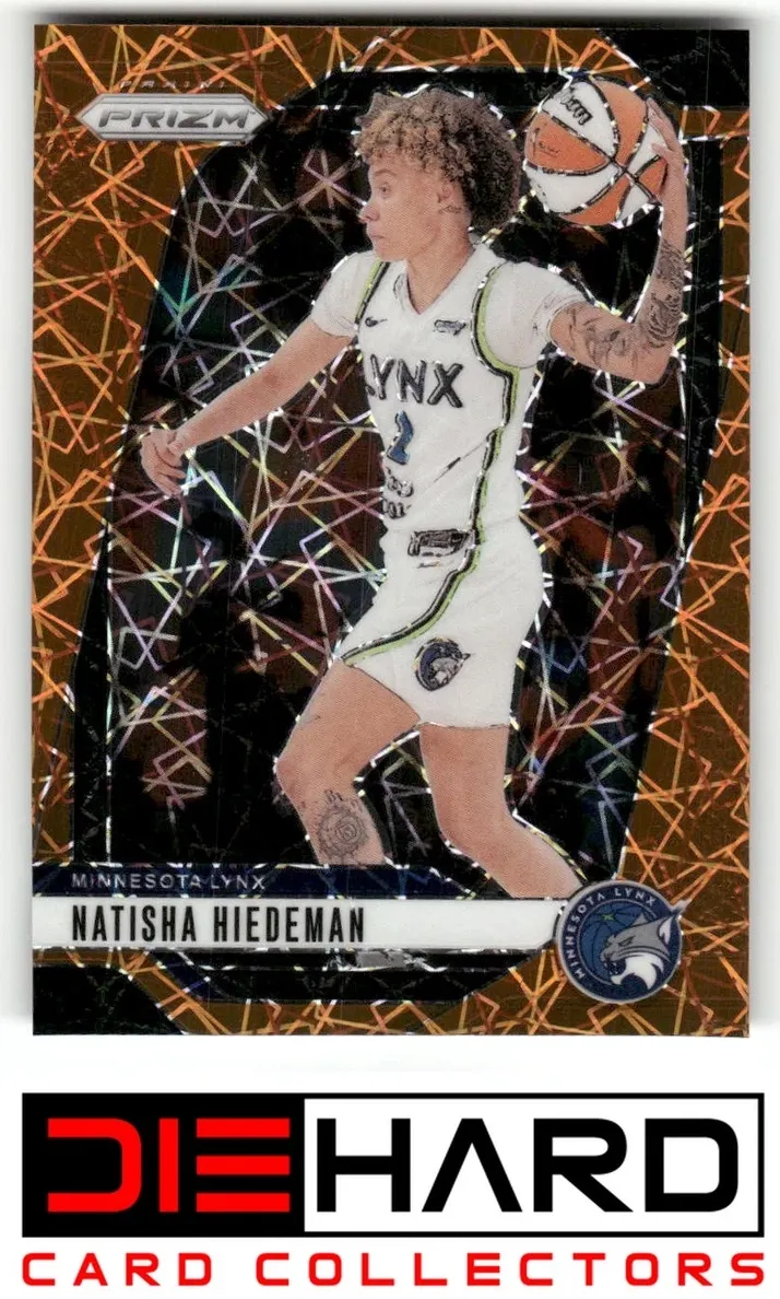 2024 Panini Prizm WNBA Basketball Orange Velocity Natisha Hiedeman #18
