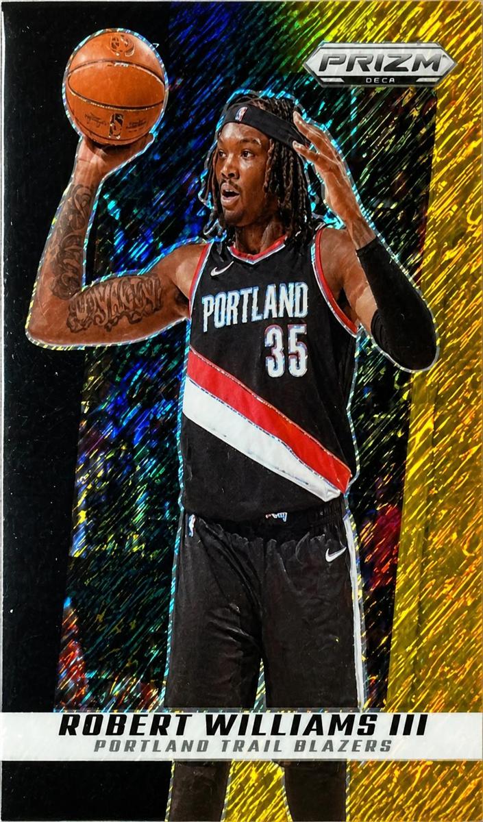 2024 Panini Prizm Deca Basketball Black Gold Shimmer FOTL Robert Williams III #184