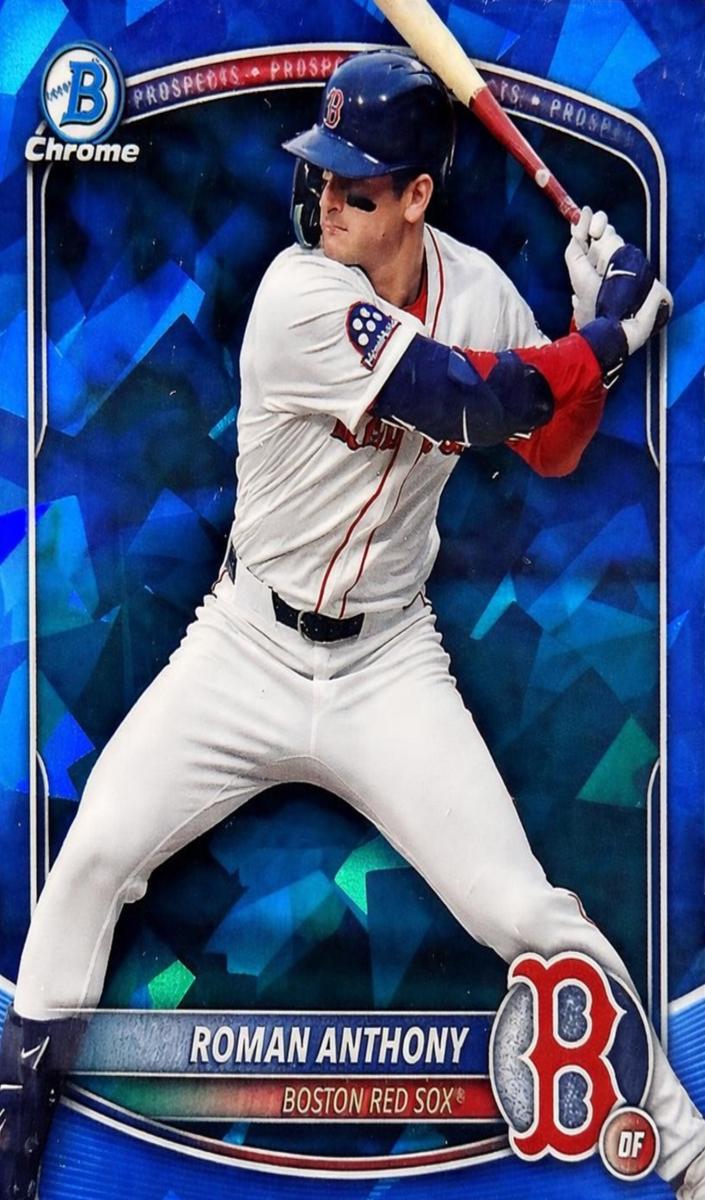 2025 Bowman Chrome Sapphire Baseball Roman Anthony #BCP-167