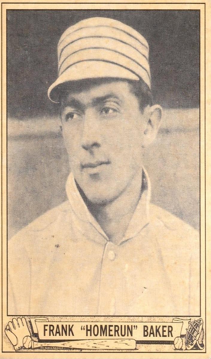 1940 Play Ball Baseball Frank Homerun Baker #177