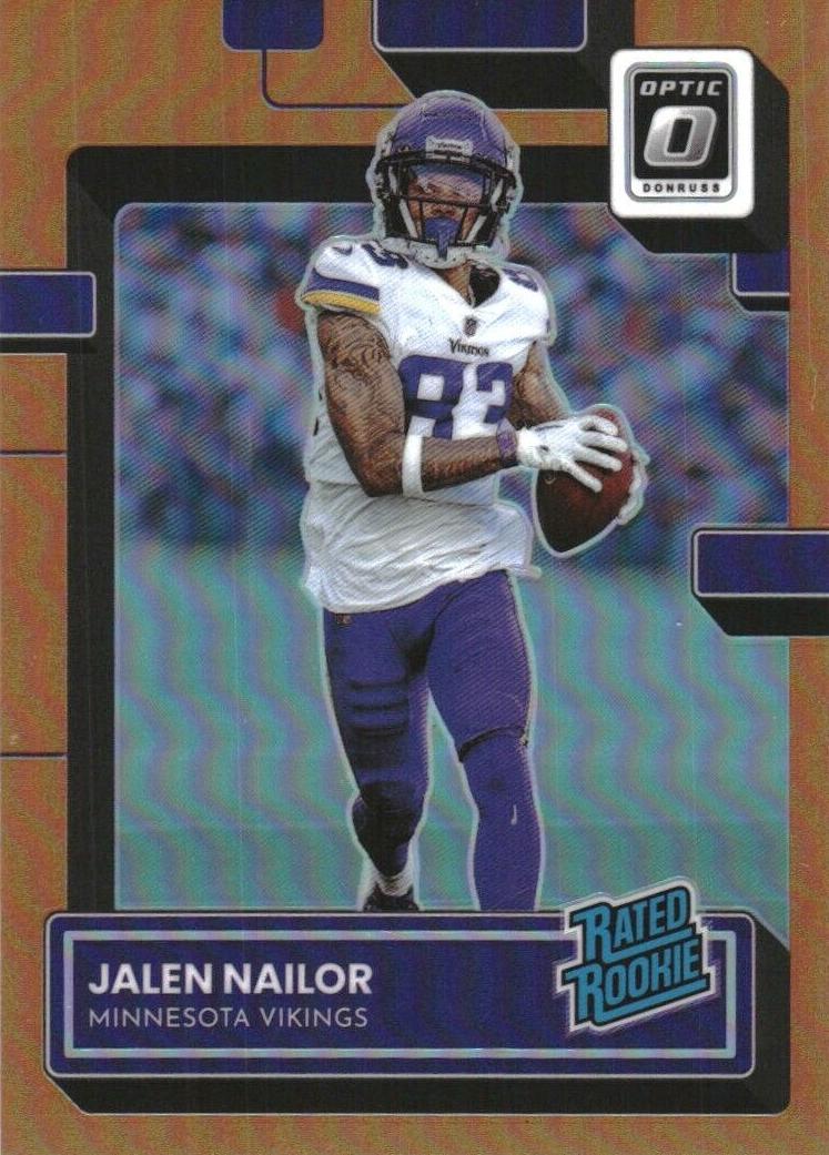 2022 Donruss Optic Football Orange Jalen Nailor #297