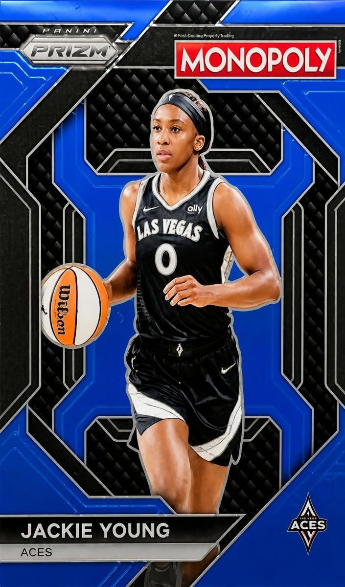 2024 Panini Prizm Monopoly WNBA Basketball Boardwalk Blue Jackie Young #WNBA15