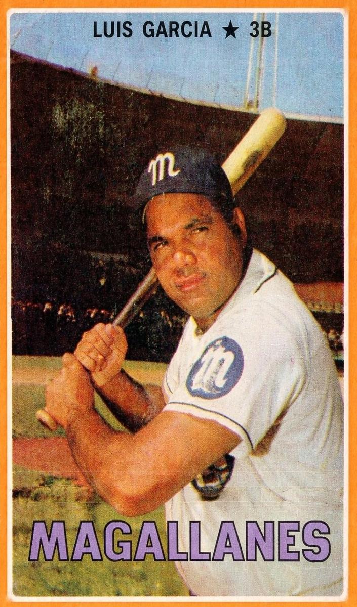 1967 Topps Venezuelan Baseball Luis Garcia #30