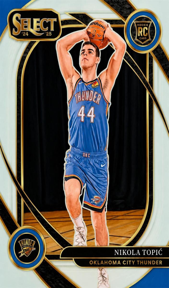 2024 Panini Select Basketball Silver Nikola Topic #286