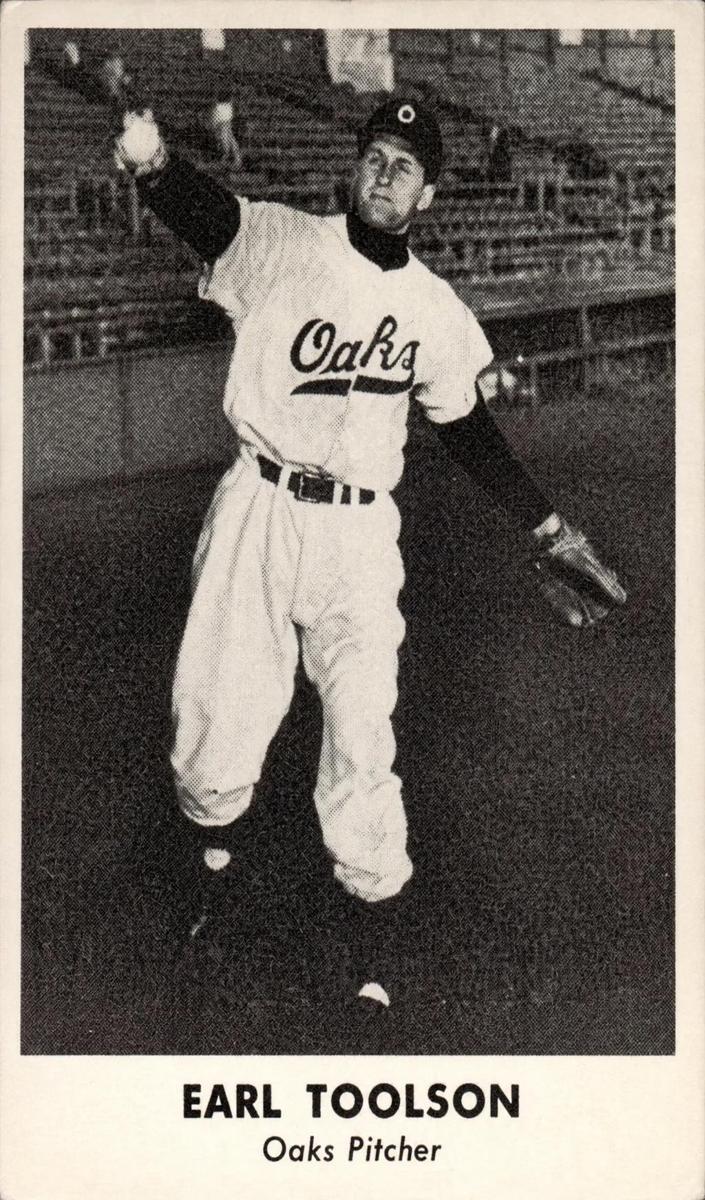 1949 Remar Bread Oakland Oaks Baseball Earl Toolson #NNO PSA 4