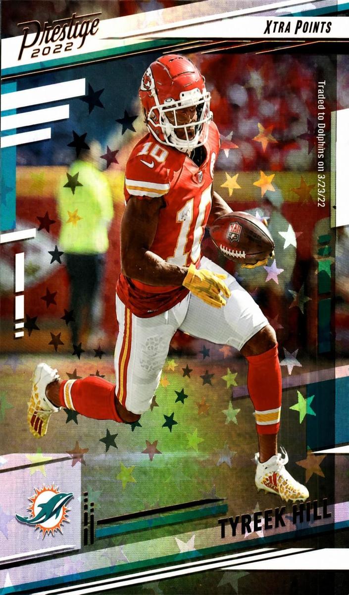 2022 Panini Prestige Football Xtra Points Astral Tyreek Hill #144
