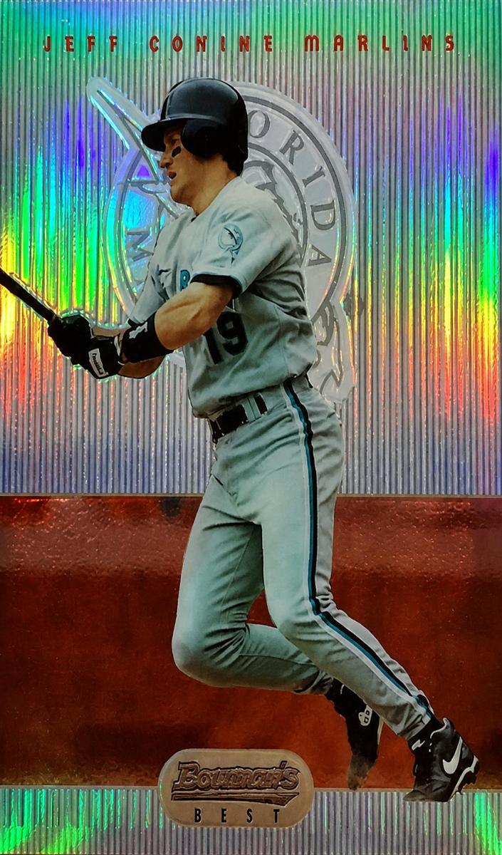 1995 Bowman's Best Baseball Red Refractor Jeff Conine #R38 BGS 9.5