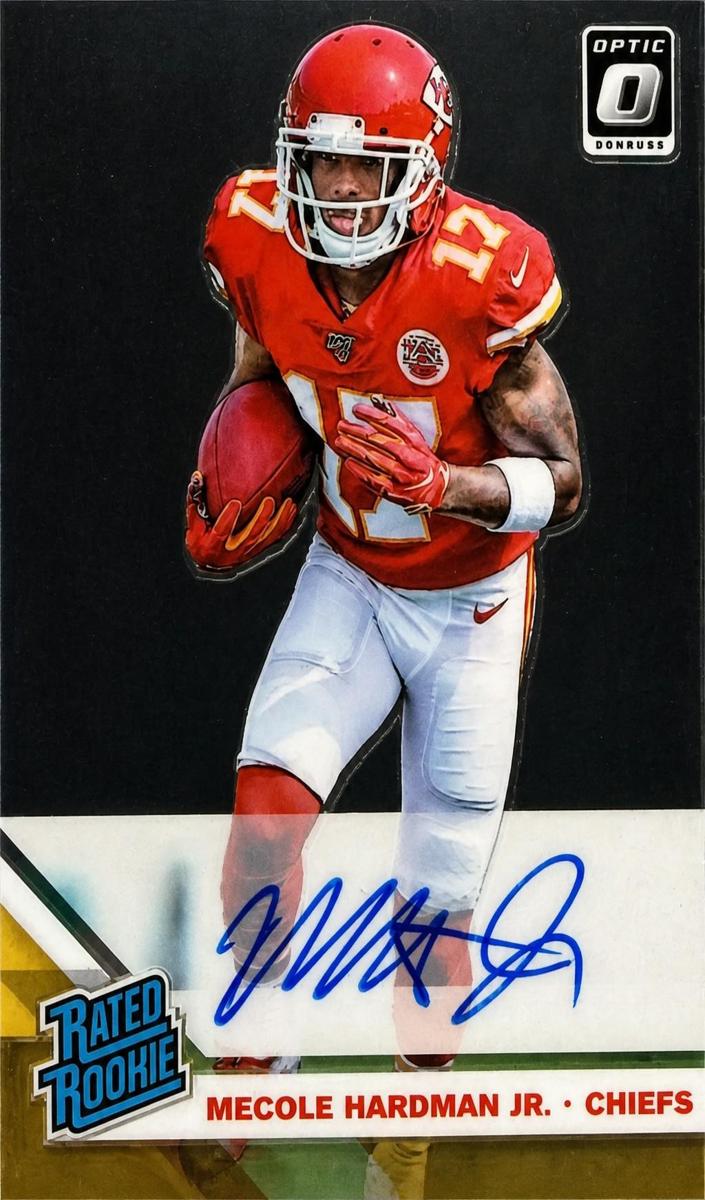 2019 Donruss Optic Football Mecole Hardman Jr. #175 PSA 10