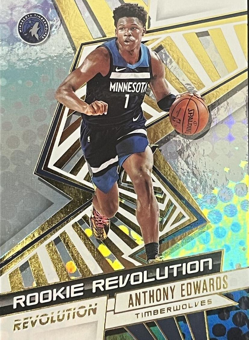 2020 Panini Revolution Basketball Anthony Edwards #6