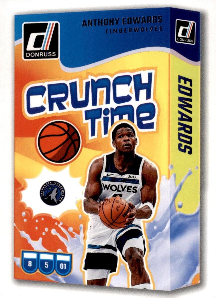 2024 Panini Donruss Basketball Anthony Edwards #15