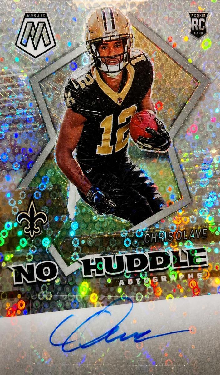 2022 Panini Mosaic Football Chris Olave #ANH-CO