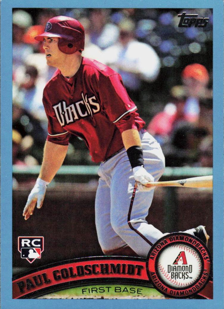 2011 Topps Update Baseball Blue Paul Goldschmidt #US47