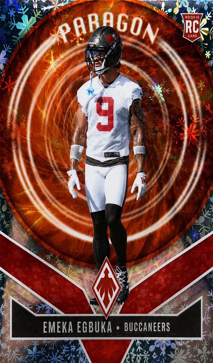 2025 Panini Phoenix Football Silver Winter Emeka Egbuka #3