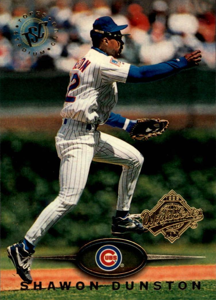 1995 Topps Stadium Club Baseball Shawon Dunston #29