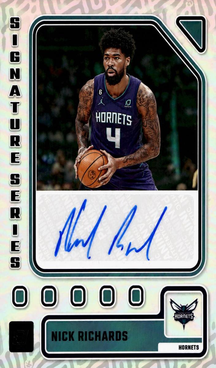 2023 Panini Donruss Basketball Nick Richards #SS-NIC