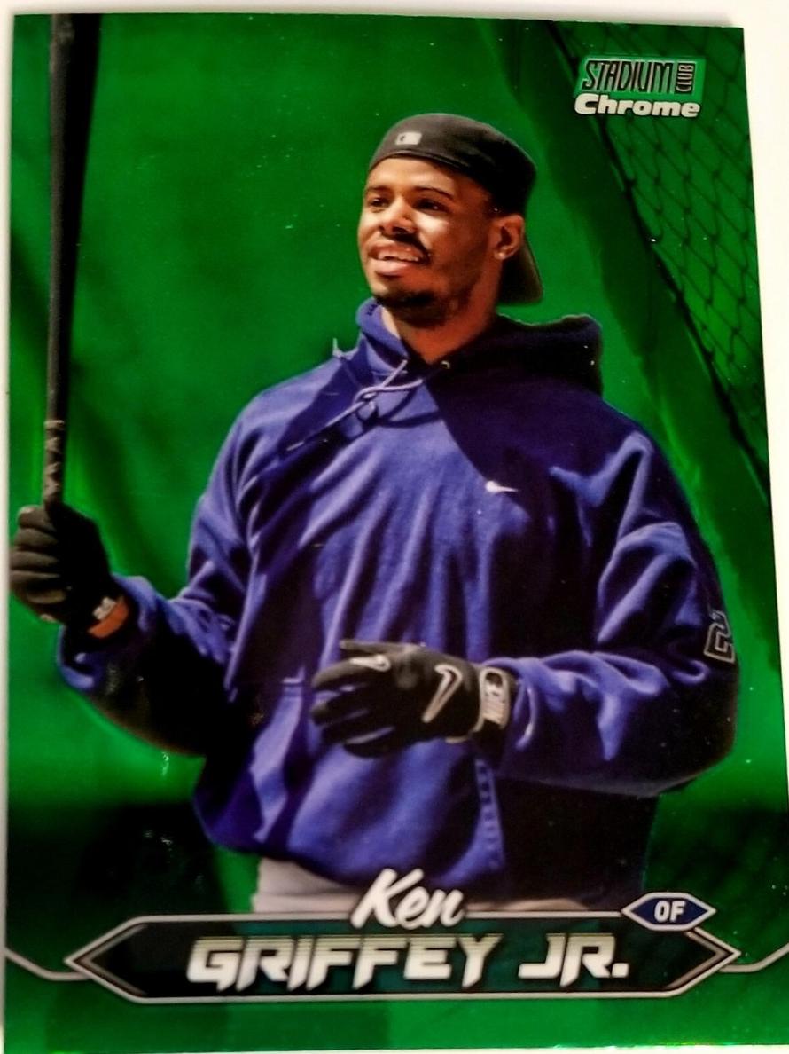 2024 Topps Stadium Club Baseball Green Foil Ken Griffey Jr. #270