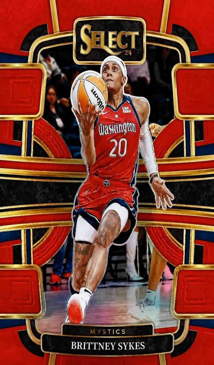 2024 Panini Select WNBA Basketball Red Brittney Sykes #3 SGC 9.5