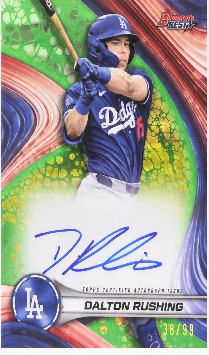 2024 Bowman's Best Baseball Green Dalton Rushing #B24-DR