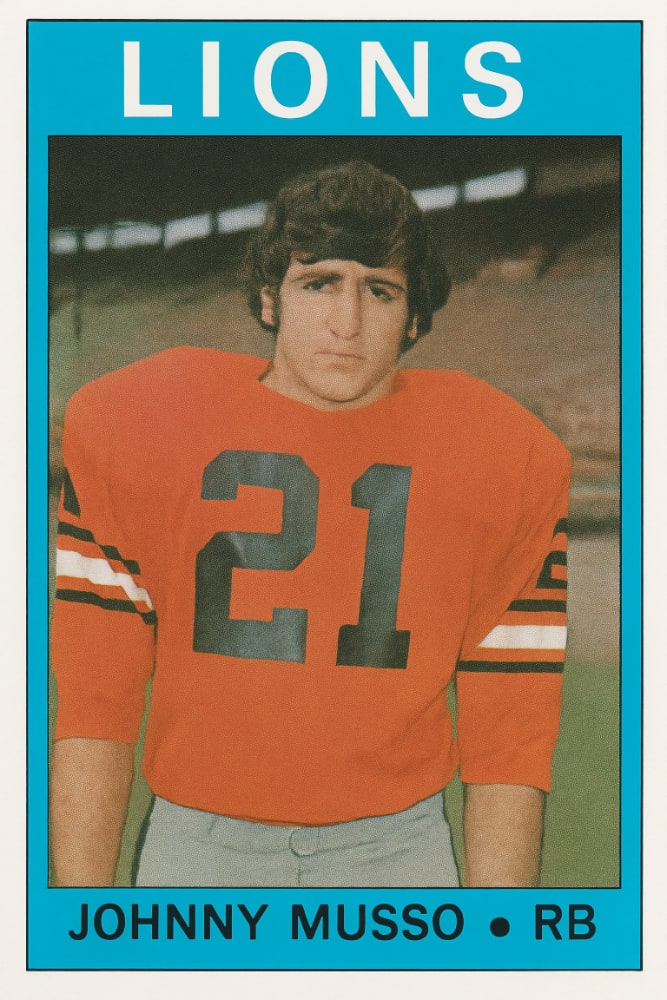 1972 O-Pee-Chee CFL Football Johnny Musso #46