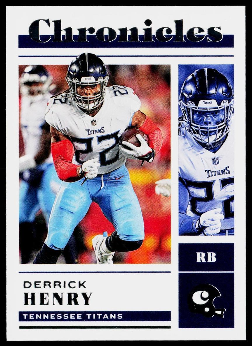 2022 Panini Chronicles Football Derrick Henry #10 PSA 8
