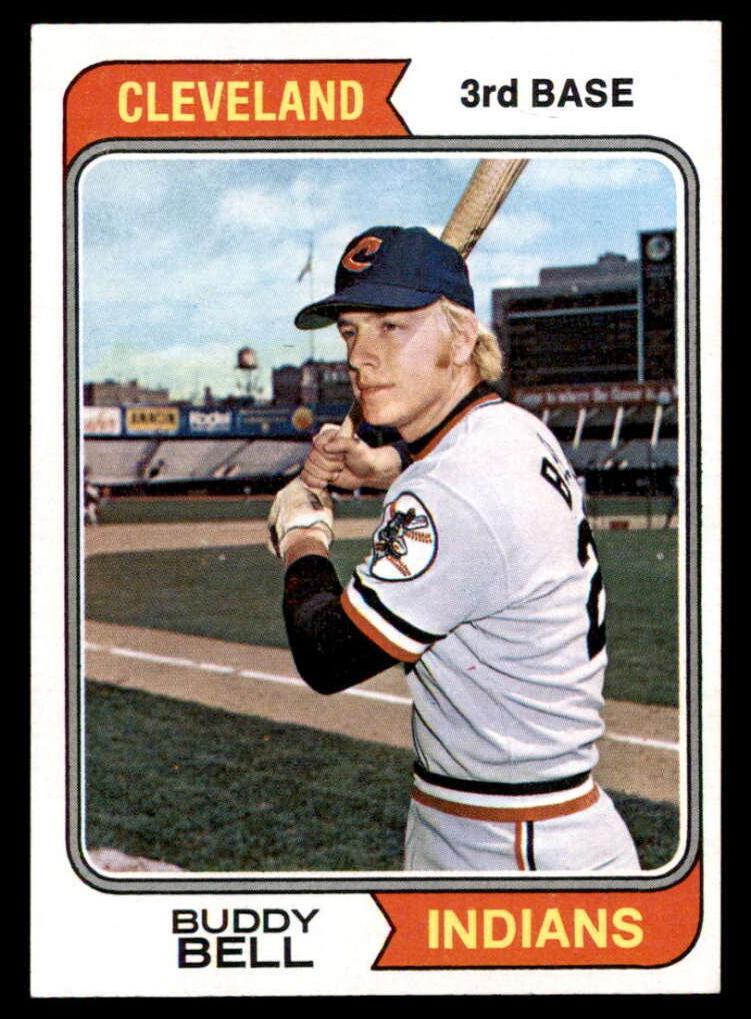 1974 Topps Baseball Buddy Bell #257 PSA 9