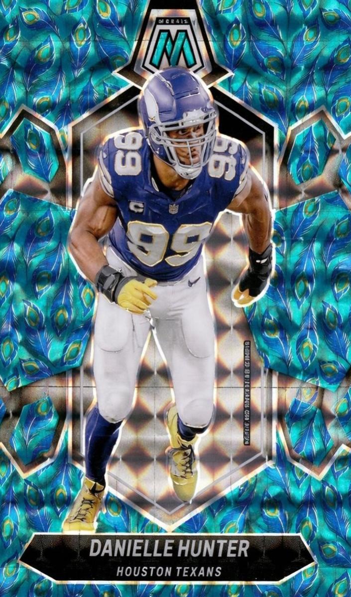 2024 Panini Mosaic Football Choice Peacock Danielle Hunter #91