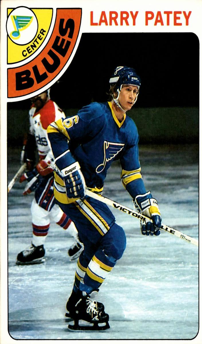 1978 Topps Hockey Larry Patey #8