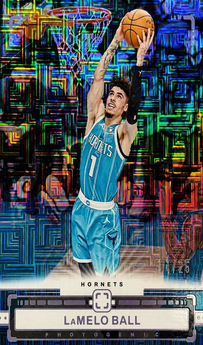 2023 Panini PhotoGenic Basketball Maze LaMelo Ball #66 PSA 10