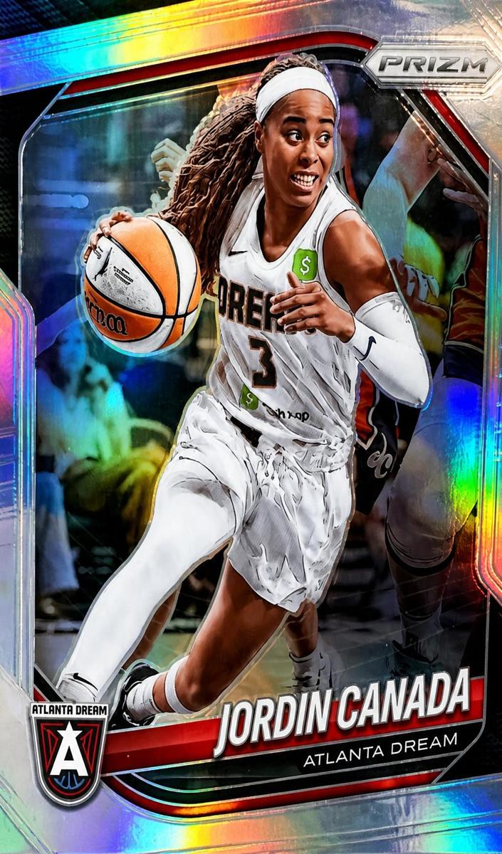 2025 Panini Prizm WNBA Basketball Silver Jordin Canada #120