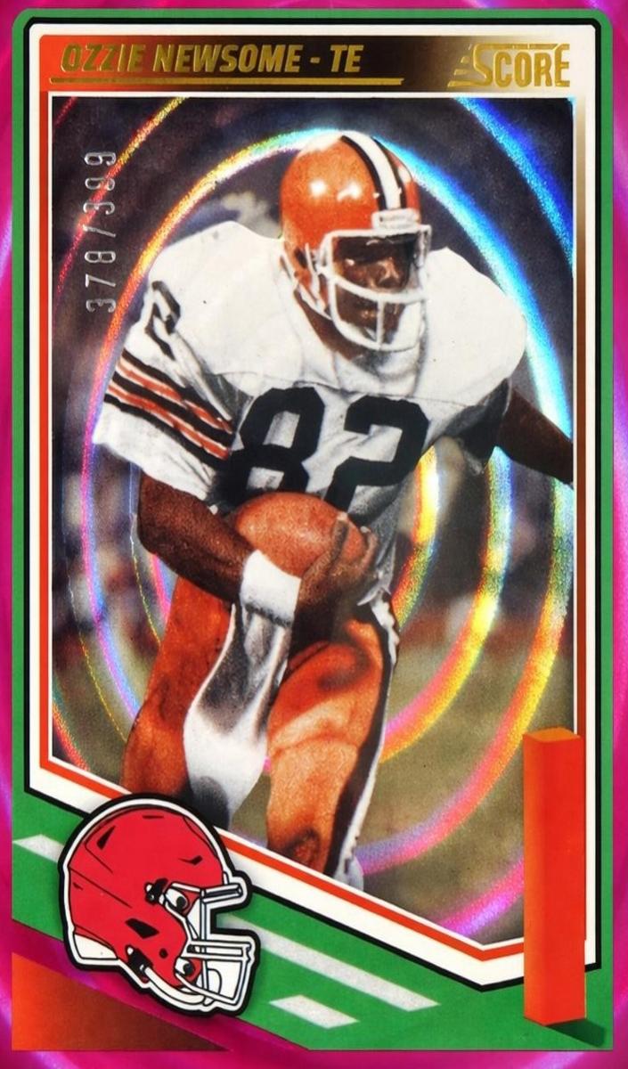 2025 Panini Score Football Ellipse Ozzie Newsome #70