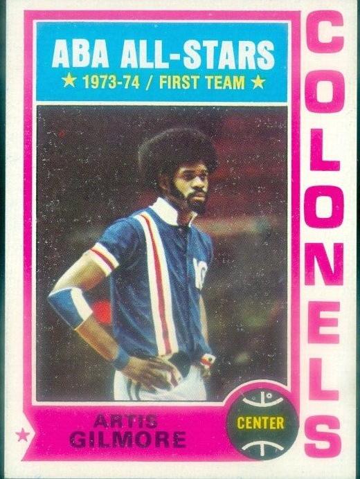1974 Topps Basketball Artis Gilmore #180