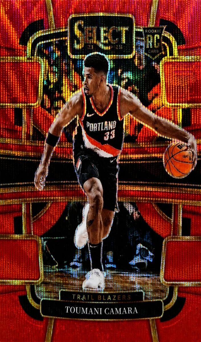 2023 Panini Select Basketball Red Wave Toumani Camara #81