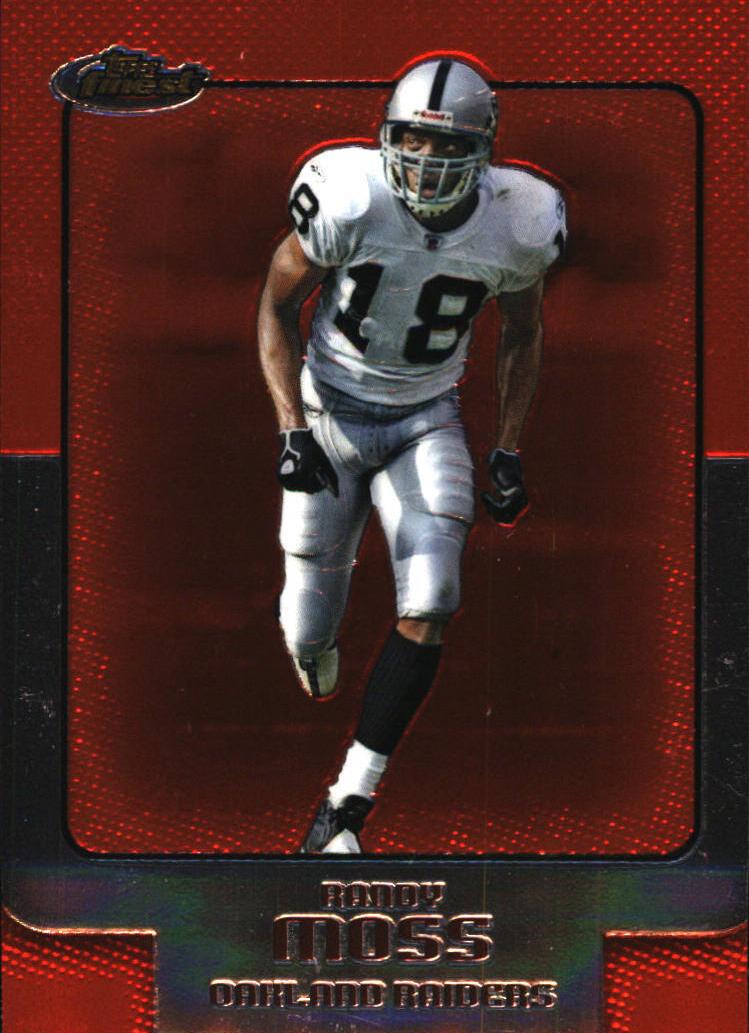 2006 Topps Finest Football Randy Moss #5 PSA 10