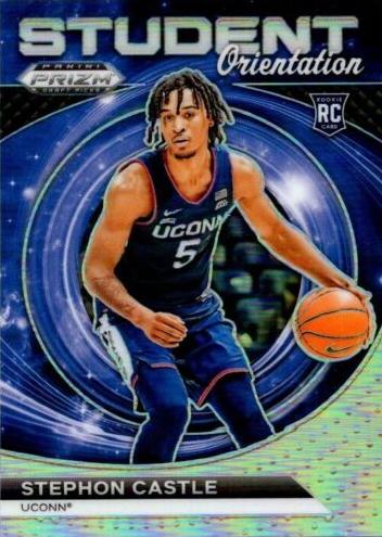 2024 Panini Prizm Draft Picks Basketball Silver Stephon Castle #13