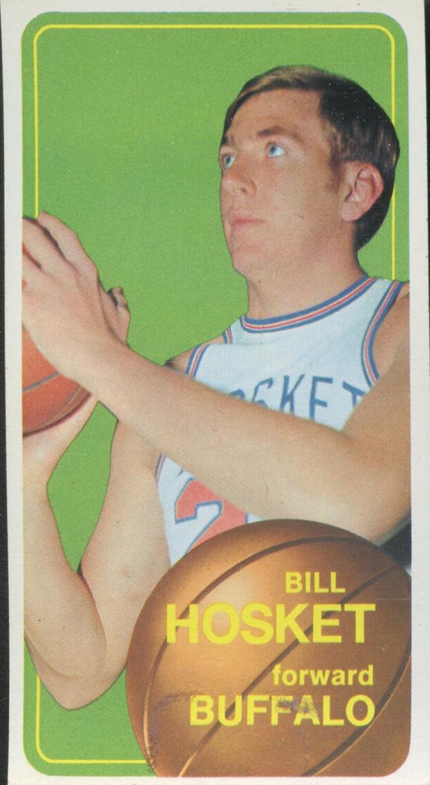 1970 Topps Basketball Bill Hosket #104 PSA 7