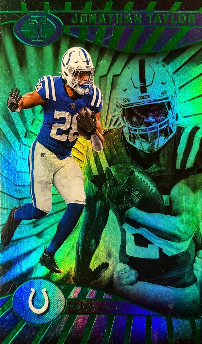 2024 Panini Illusions Football Emerald Trophy Collection Jonathan Taylor #37