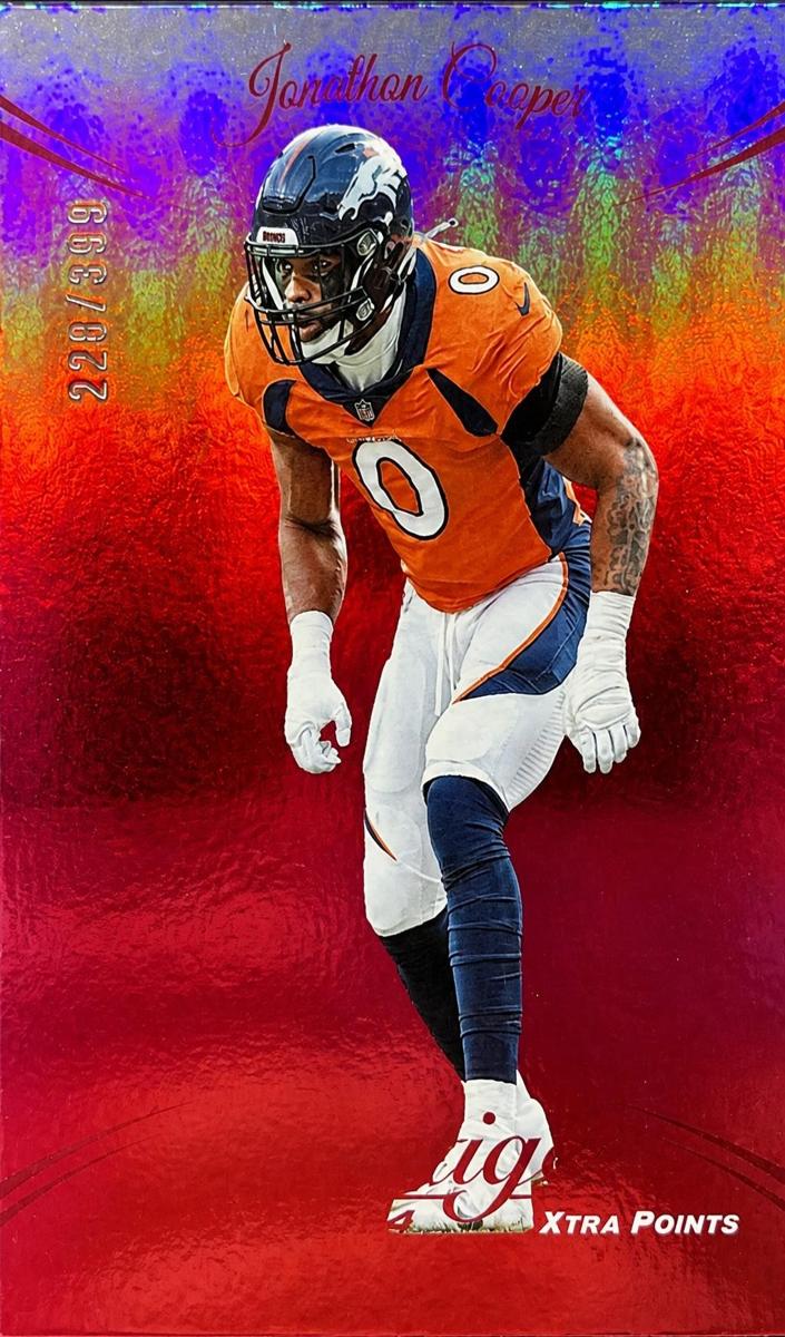 2024 Panini Prestige Football Red Premium Xtra Points Jonathon Cooper #92