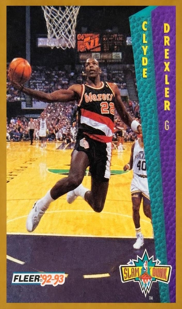 1992 Fleer Basketball Clyde Drexler #270 PSA 9