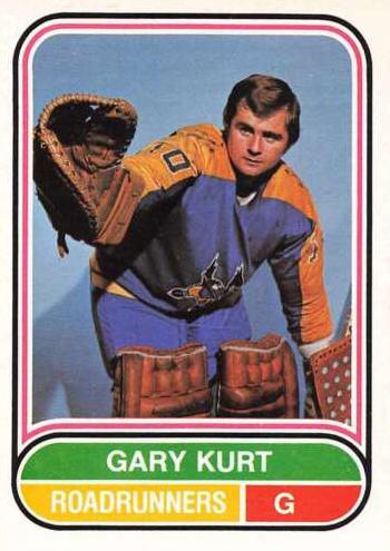 1975 O-Pee-Chee WHA Hockey Gary Kurt #126