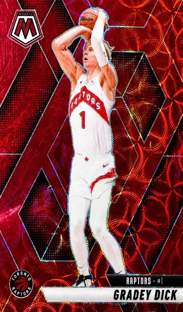 2024 Panini Mosaic Basketball International Red Gradey Dick #98