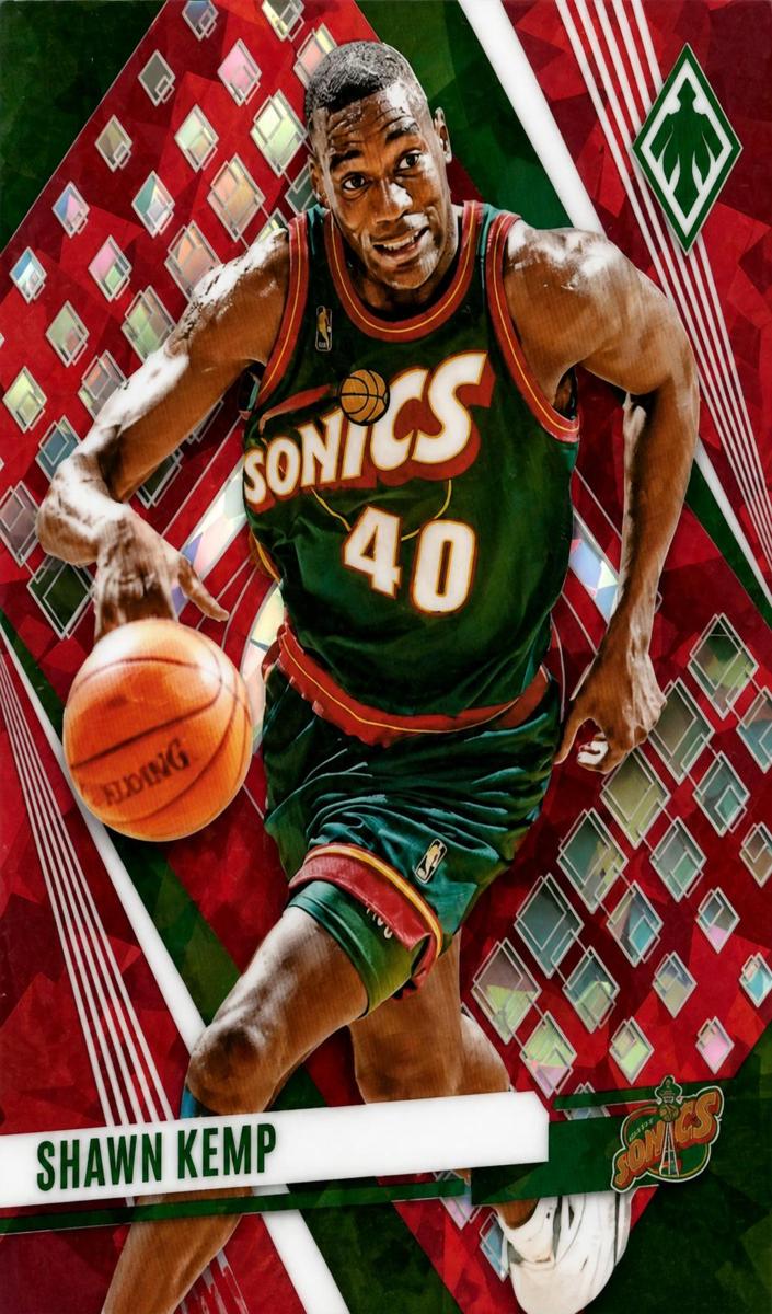 2023 Panini Phoenix Basketball Red Ice Shawn Kemp #237
