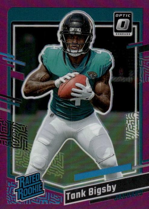 2023 Panini Donruss Football Pink Tank Bigsby #348