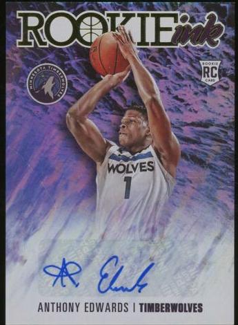 2020 Panini Hoops Basketball Anthony Edwards #RI-AED