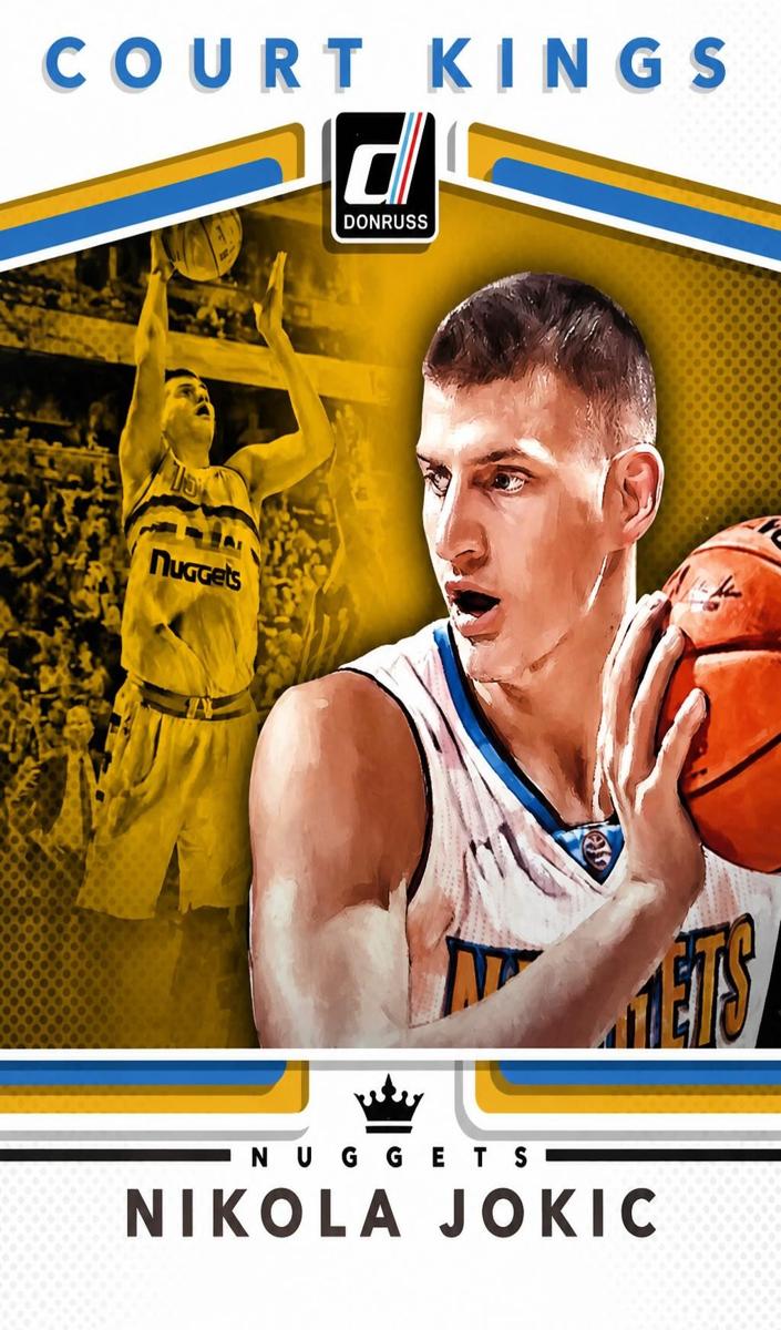 2017 Panini Donruss Basketball Nikola Jokic #40 PSA 9