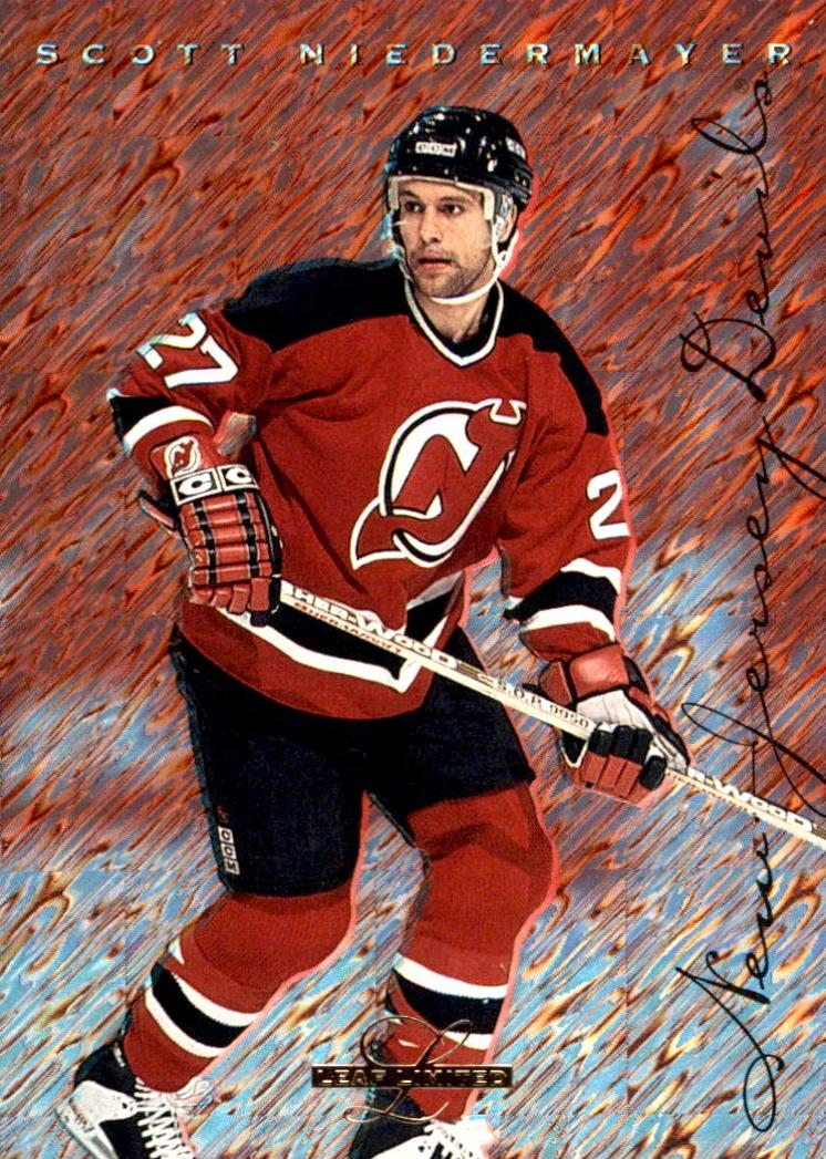 1995 Leaf Limited Hockey Scott Niedermayer #43