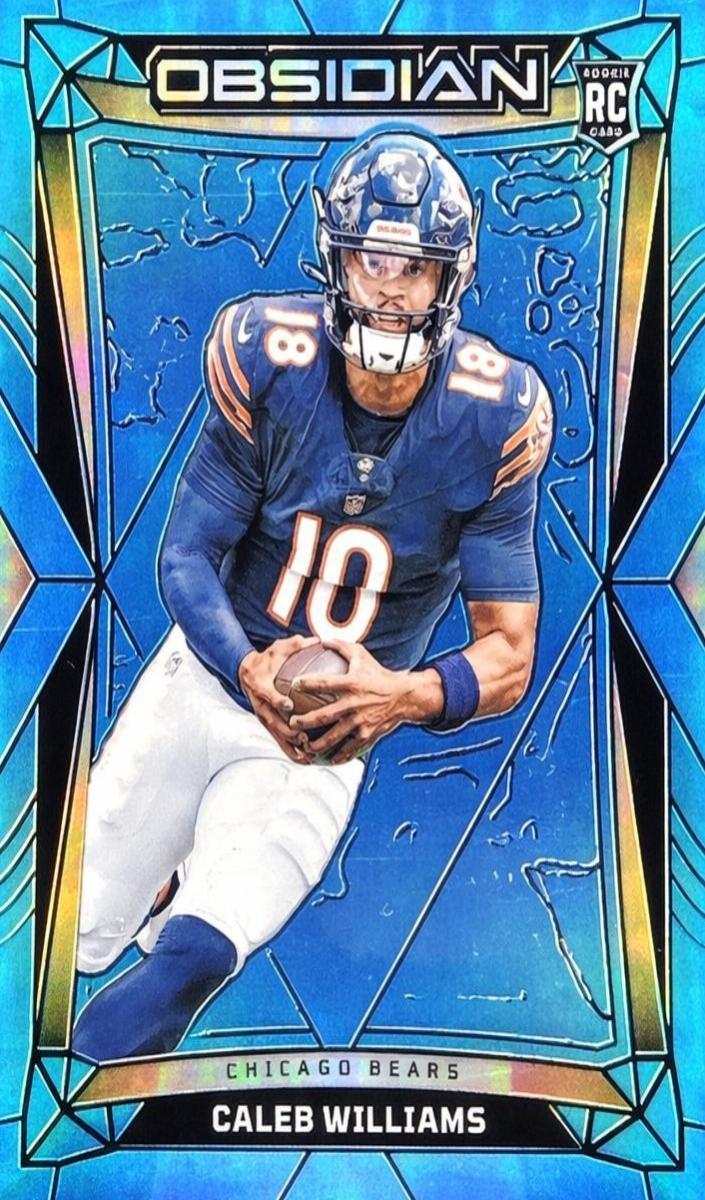 2024 Panini Obsidian Football Blue Caleb Williams #31