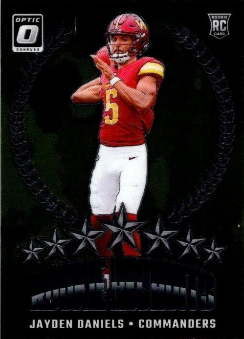 2024 Donruss Optic Football Jayden Daniels #7