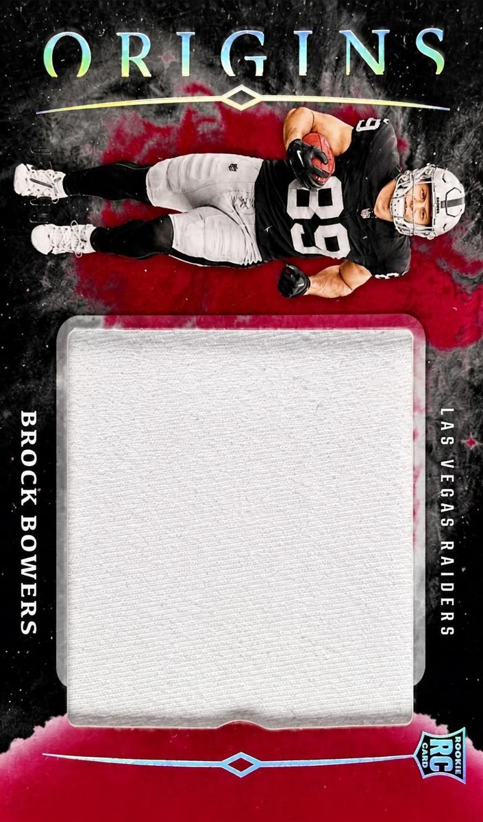 2024 Panini Origins Football Red Brock Bowers #RJJ-BBS