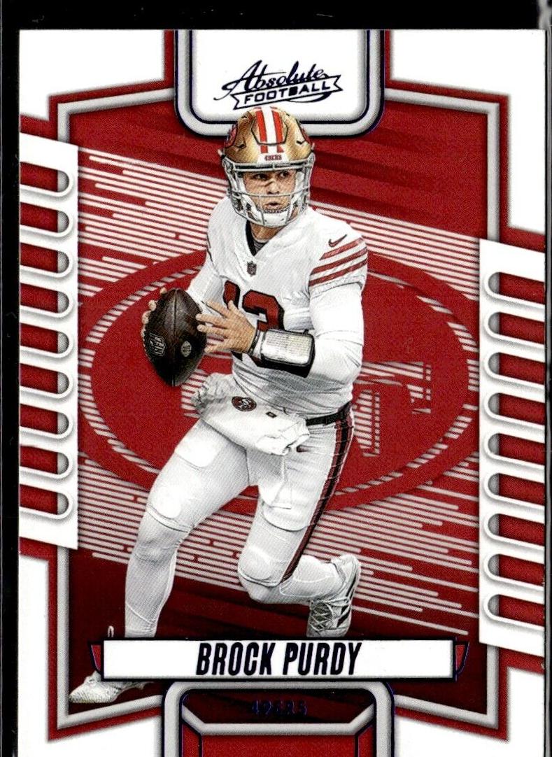2023 Panini Absolute Football Red Brock Purdy #18